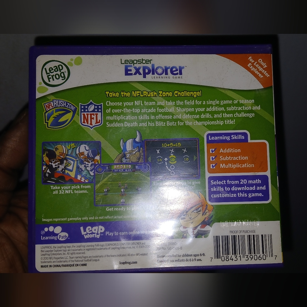 LeapFrog Leapster2 Interactive Handheld Console - Picture 8 of 15